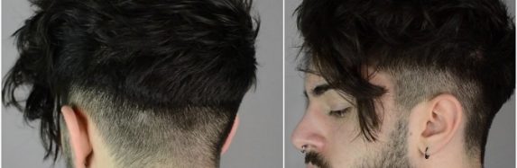What is a disconnected haircut?