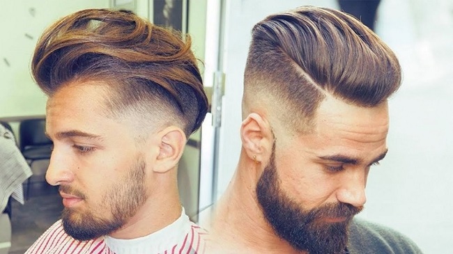 Disconnected Undercut Mens Hair