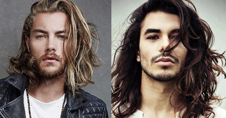 Way to style medium length hair for men3